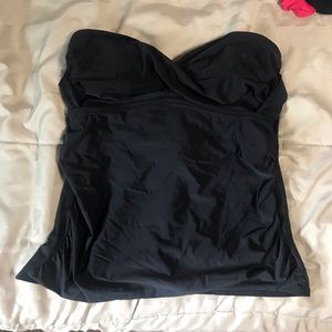 Plus size strapless Tankini Top
